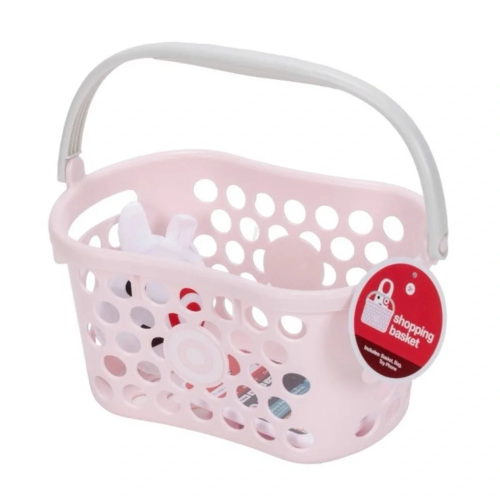 Baby Pink Target Toy Shopping Basket
